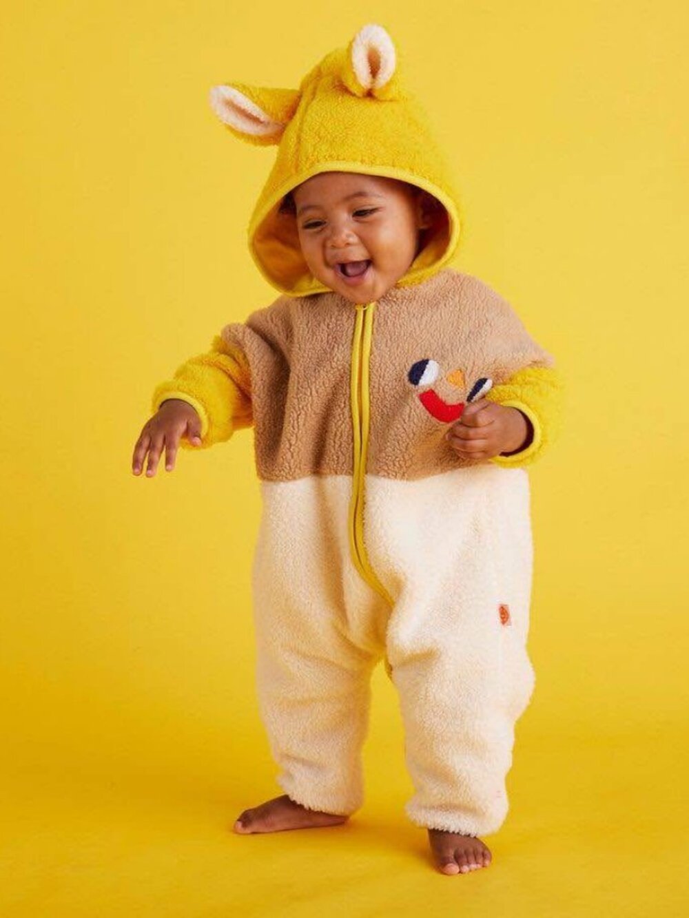 Halcyon Nights Sherpa Roosuit - Smile (6-12 Months)